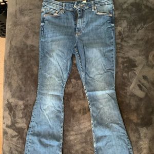 Denim Wide Leg Jeans